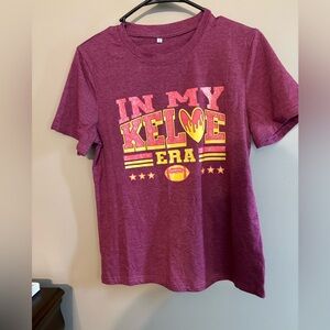 NWOT Swiftie T Shirt size Small In My Kelce Era Kansas City Chiefs